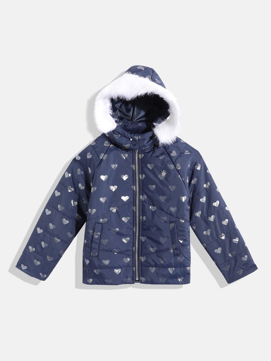 Allen Solly Junior Girls Conversational Printed Padded Jacket-picture-20