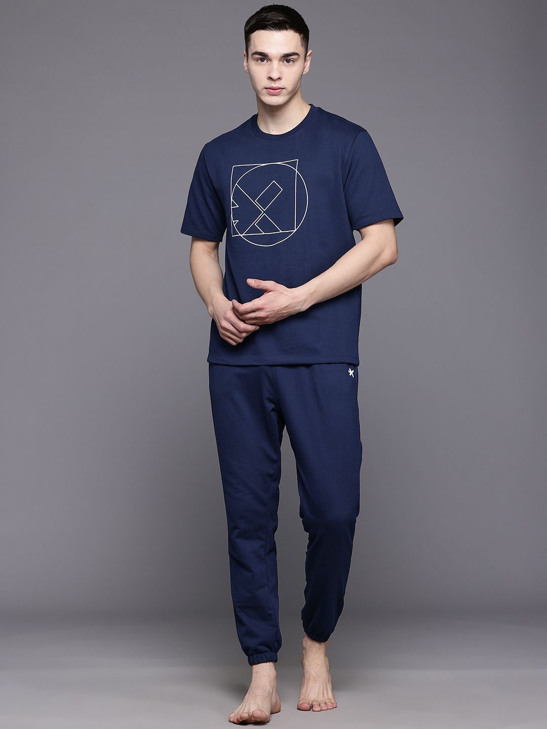 HRX by Hrithik Roshan Men Printed Yoga Tracksuit-picture-51