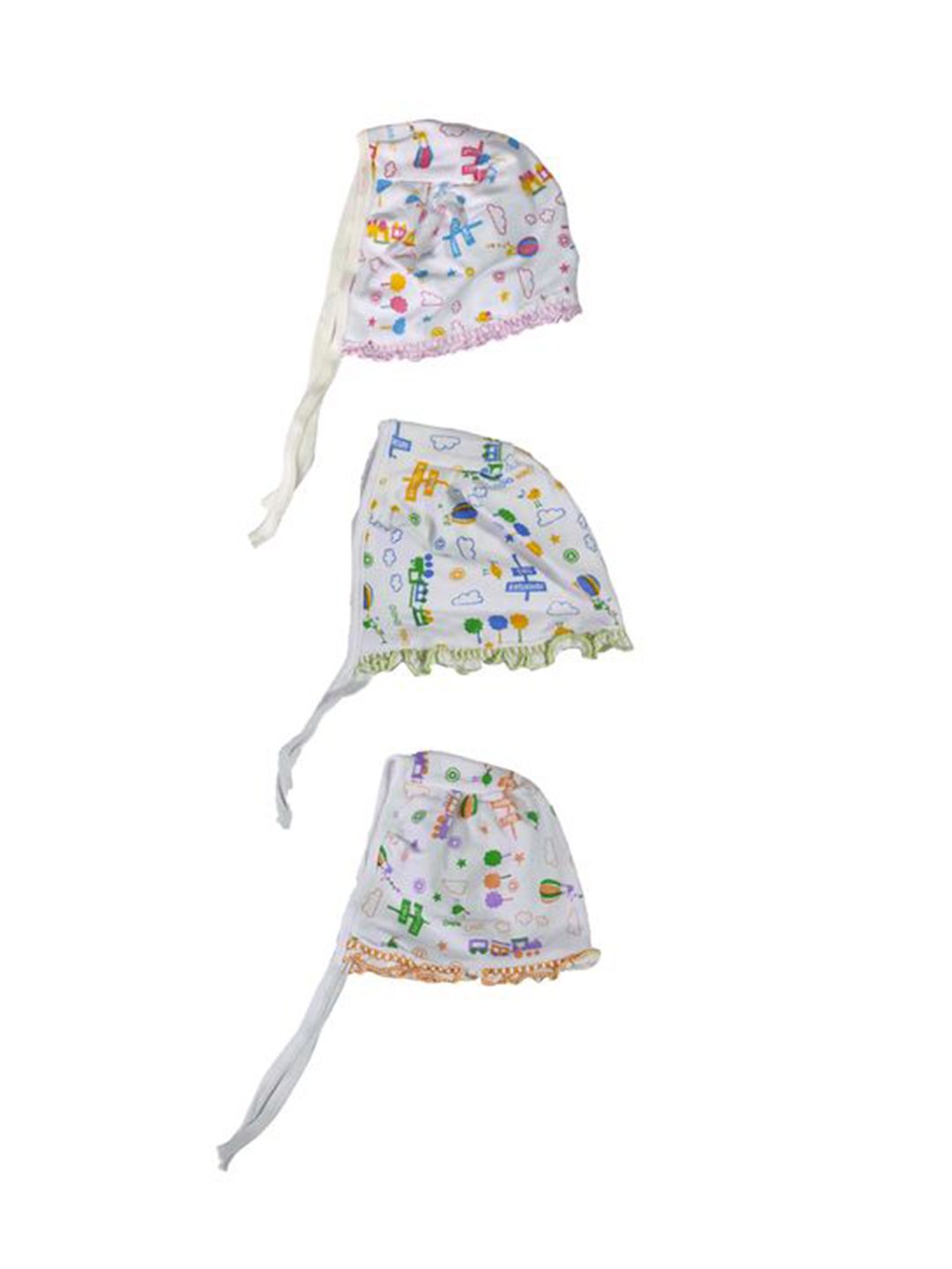 BAESD Pack Of 3 Unisex Kids Printed Beanie-picture-41