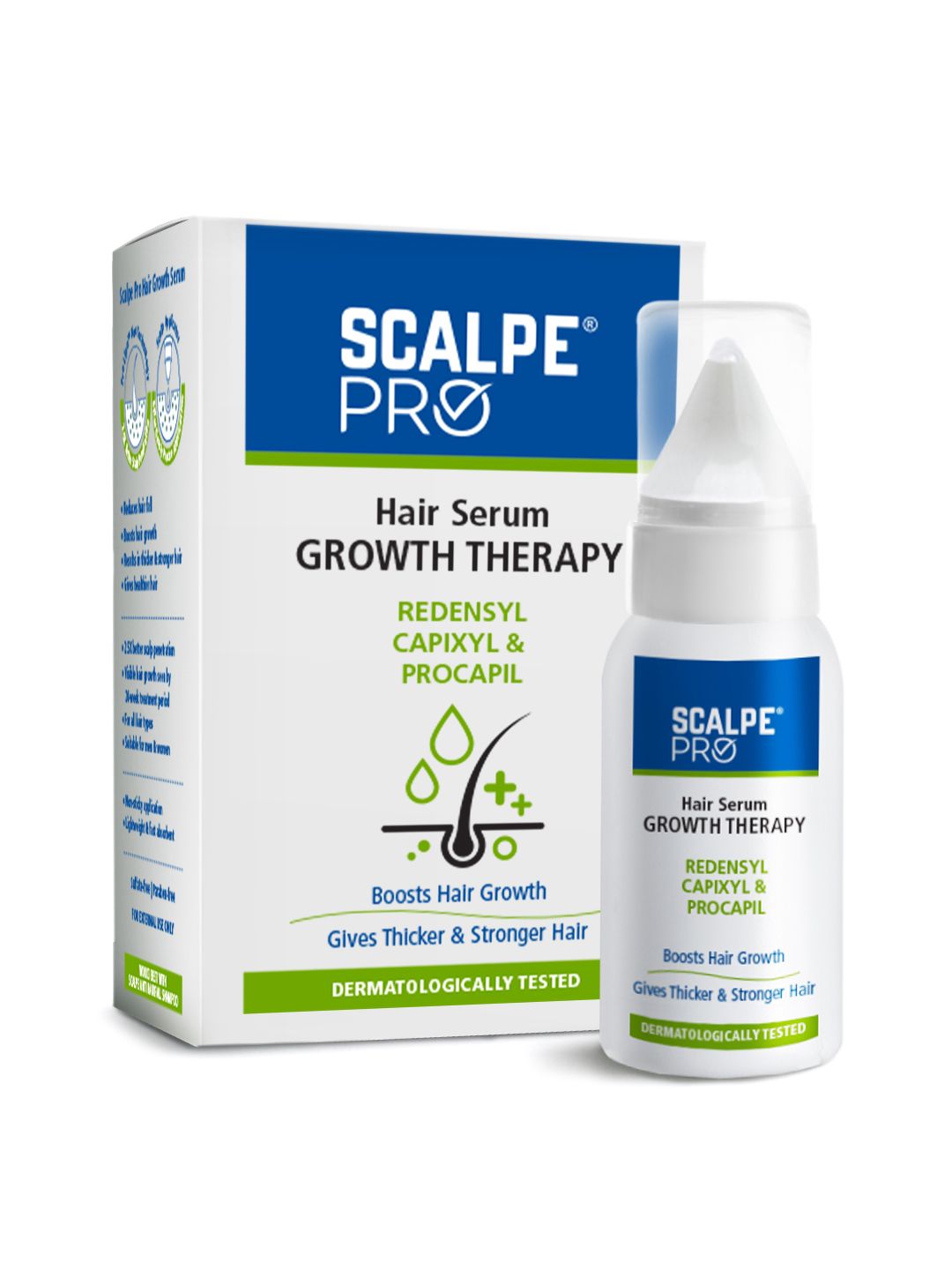 Scalpe Pro Growth Therapy Hair Serum with Silicon Microtip Applicator - 30 ml-image-9