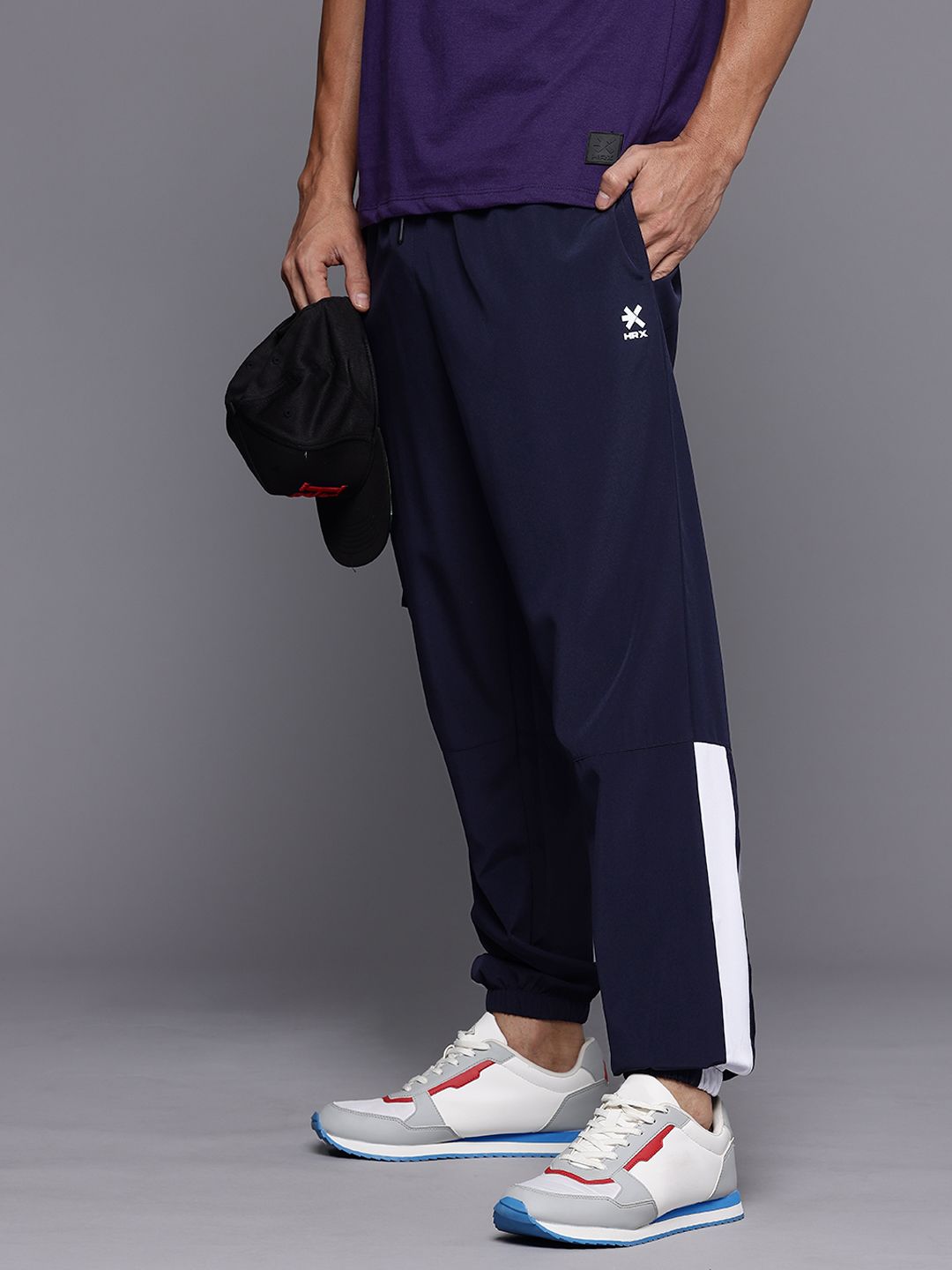 HRX by Hrithik Roshan Men Regular Fit Rapid-Dry Joggers-picture-34