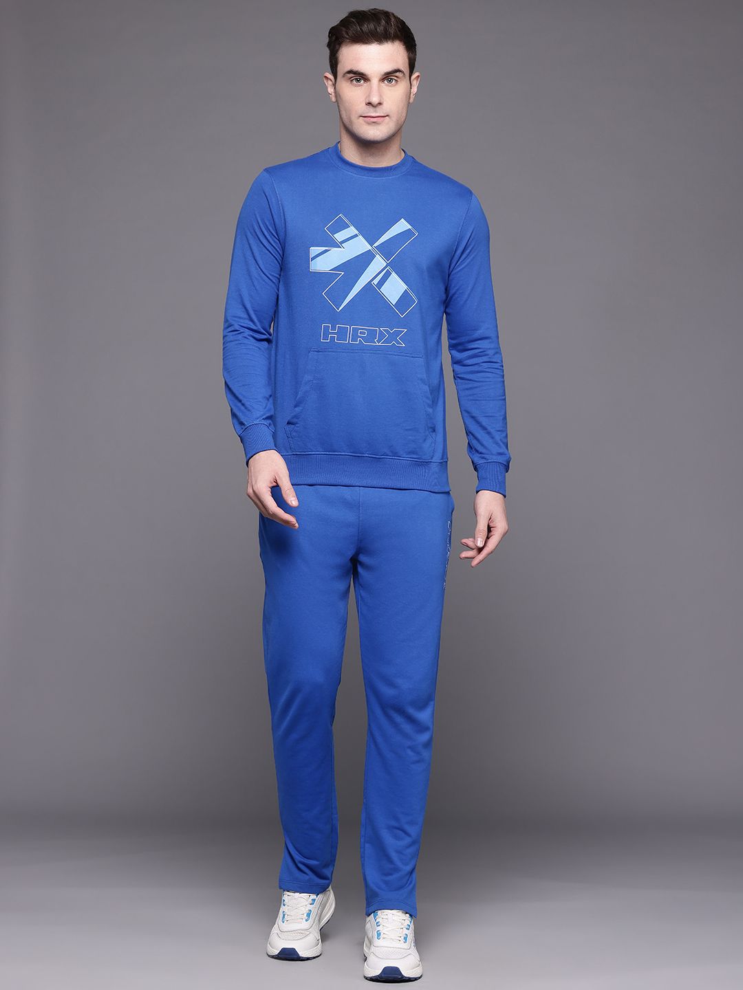 HRX by Hrithik Roshan Brand Logo Printed Lifestyle Tracksuit-picture-48