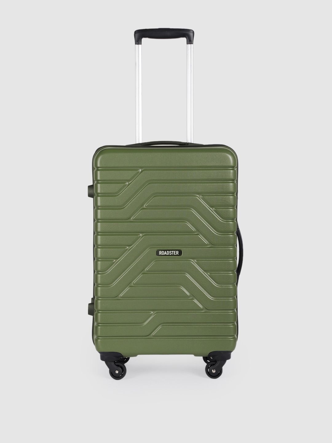 Roadster Unisex NEXO Textured 360-Degree Rotation Medium Hard Suitcase Trolley-image-12
