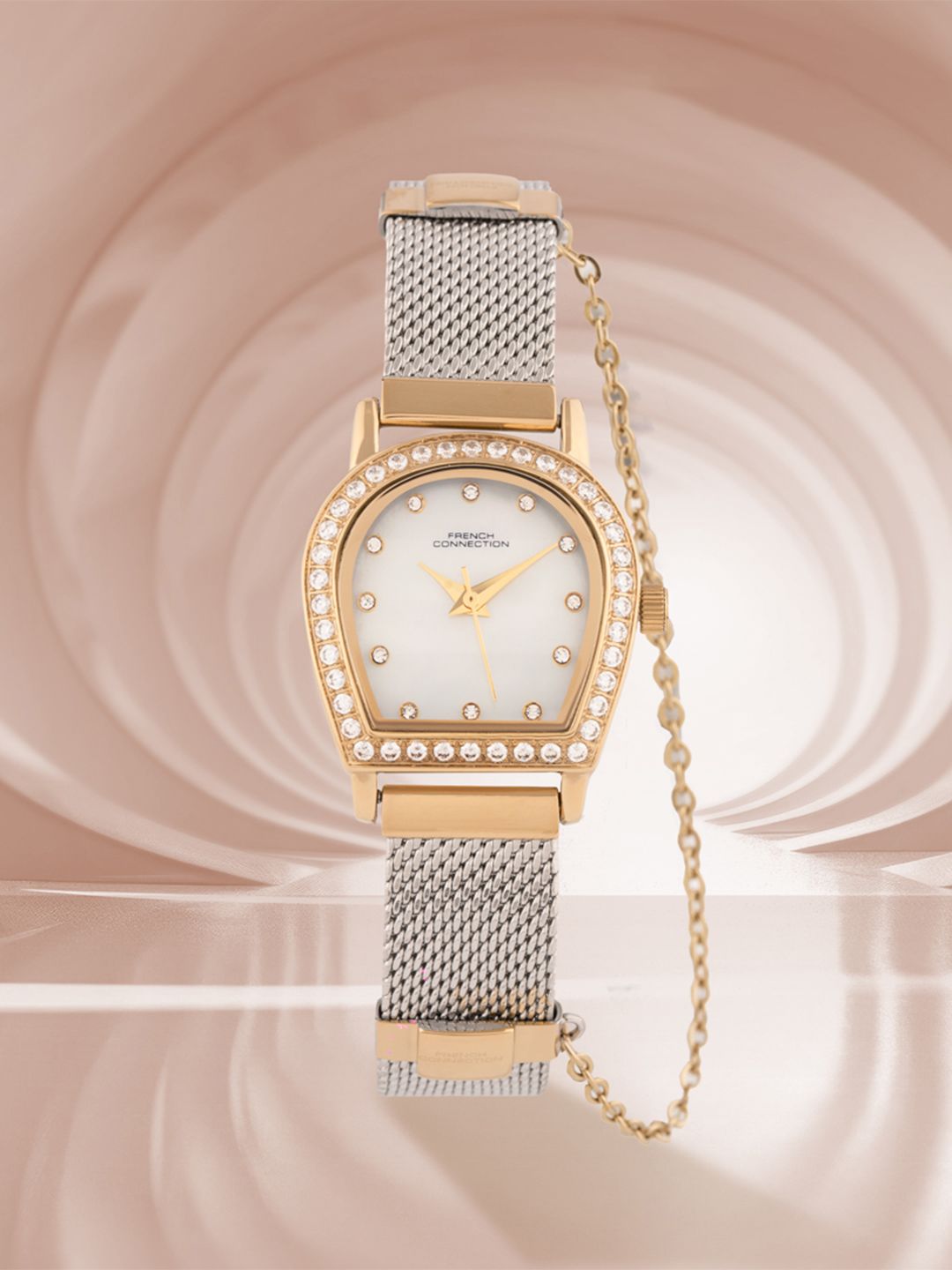 French Connection Women Dial & Stainless Steel Straps Analogue Watch FCH12TM-G-picture-52