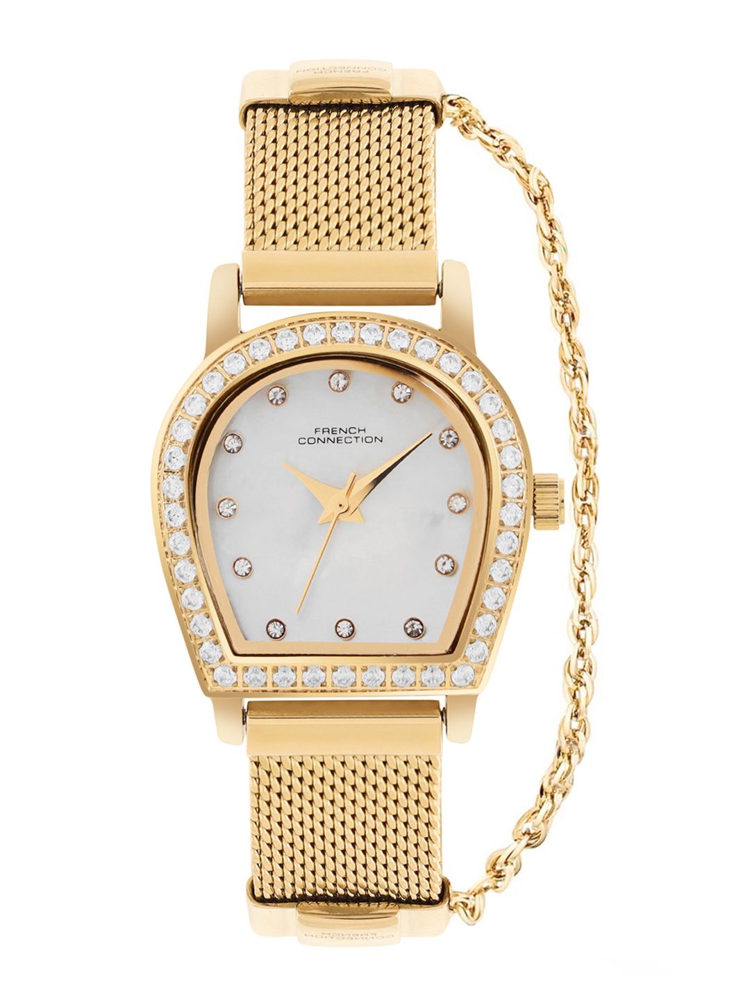 French Connection Women Dial & Stainless Steel Straps Analogue Watch FCH12GM-picture-19