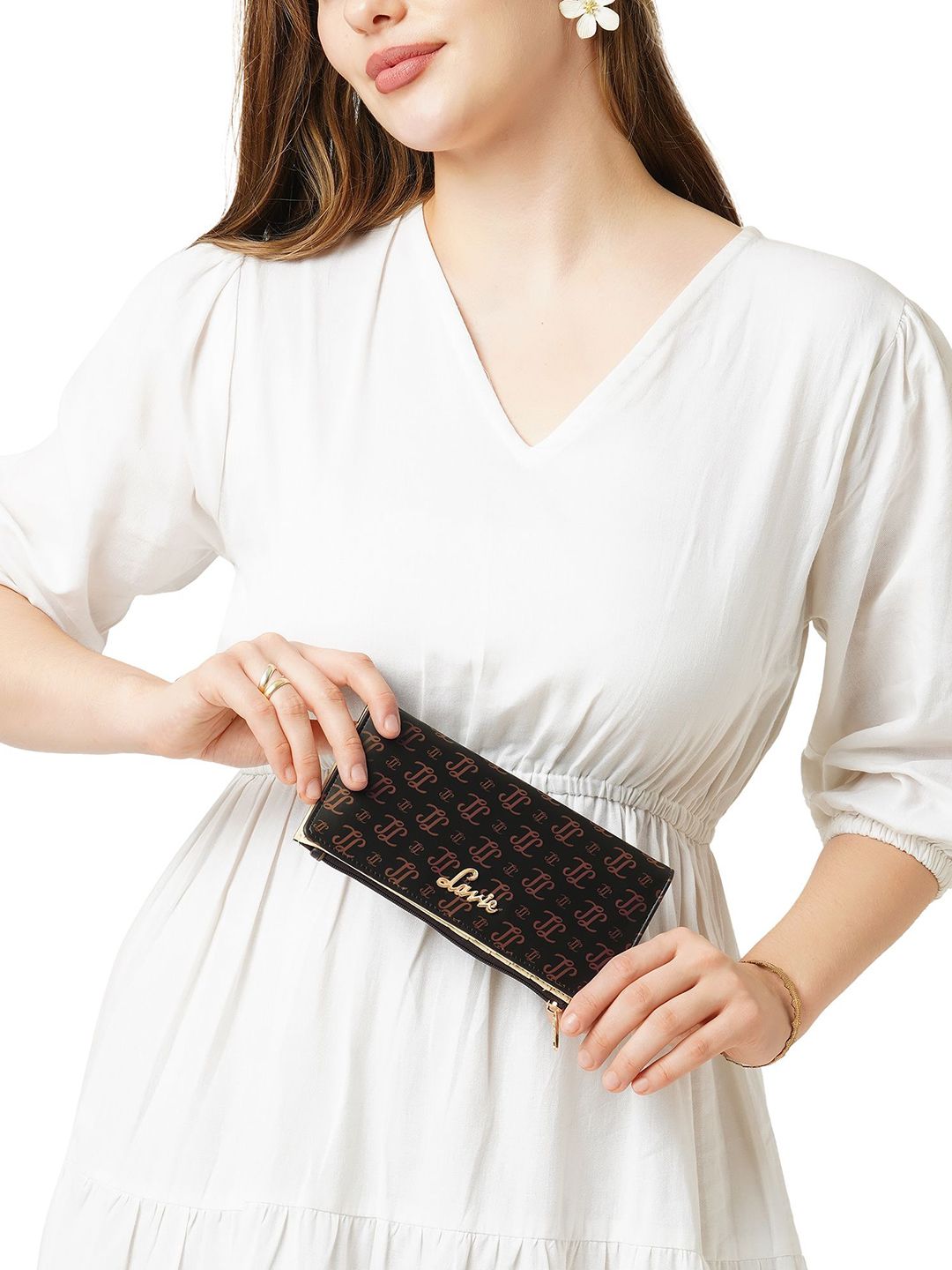 Lavie Women Safain Monogram Printed Two Fold Wallet-picture-39