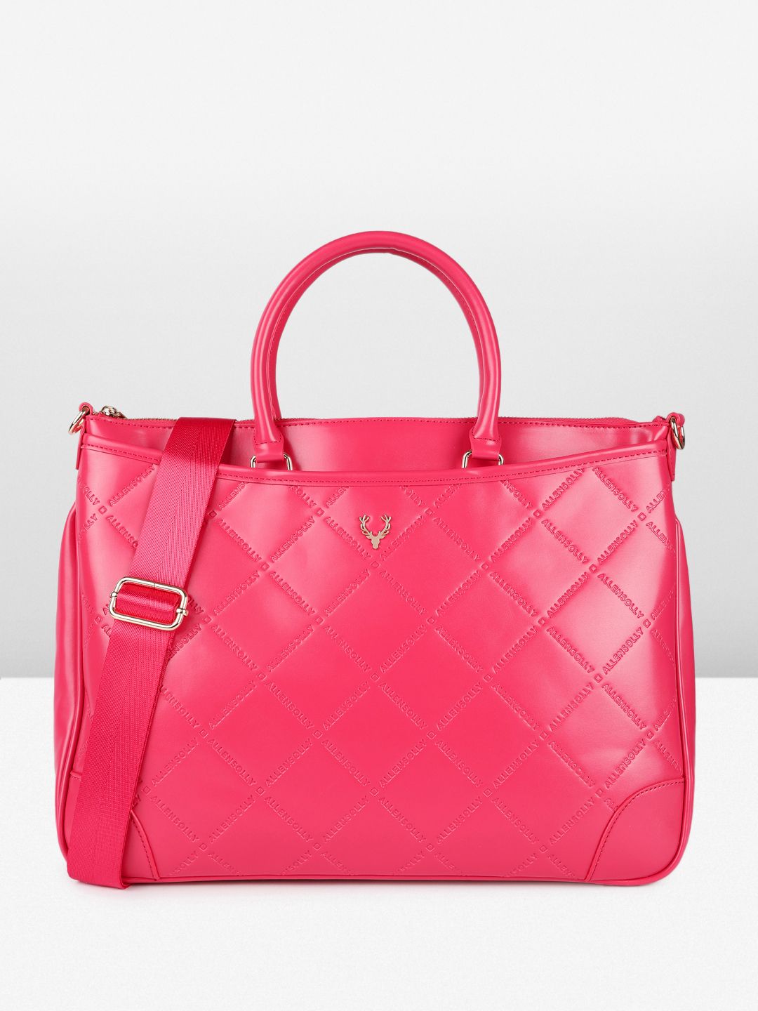 Allen Solly Structured Shoulder Bag with Laptop Sleeve-picture-12