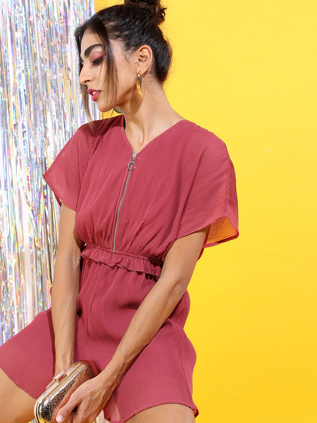 Tokyo Talkies Solid Playsuit-picture-46