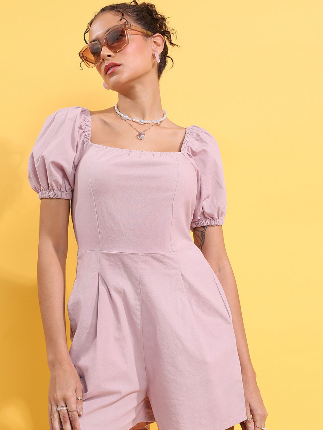 tokyo talkies Tokyo TalkiesPleated Playsuit-picture-27