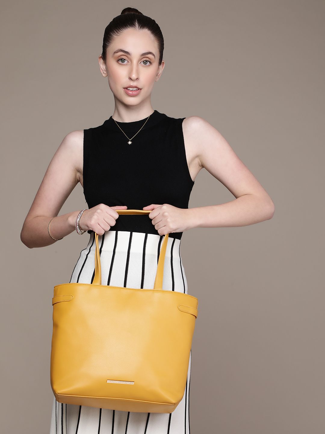 French Connection Structured Shoulder Bag with Pouch-picture-37