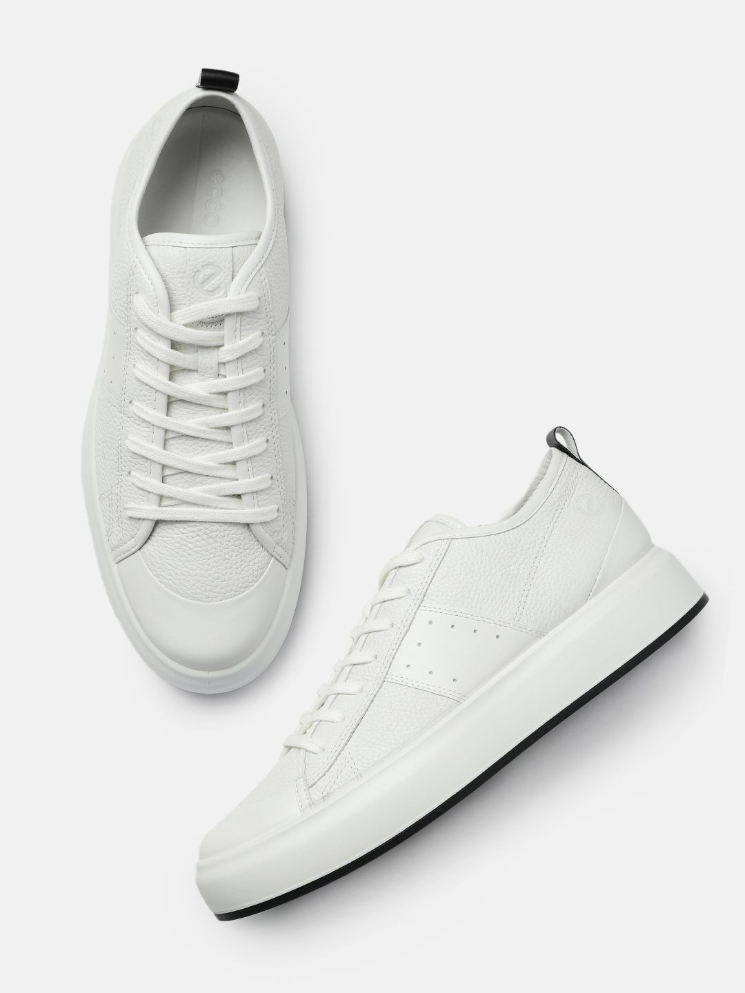 ECCO Men Leather Casual Sneakers-picture-30