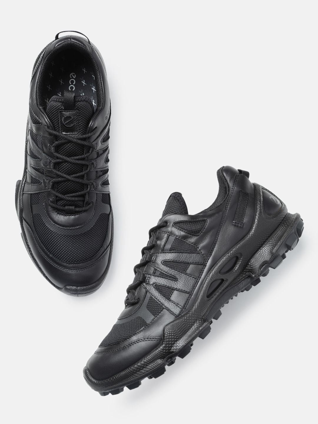 ECCO Men Leather Casual Sneakers-picture-29
