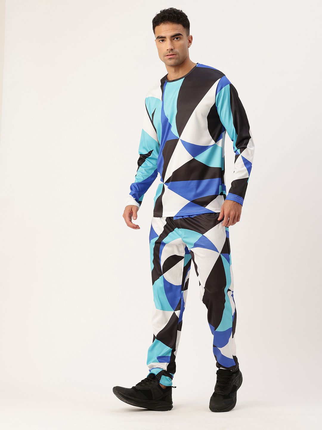 sports52 wear Sports 52 wear Men Abstract Printed Tracksuit-picture-26