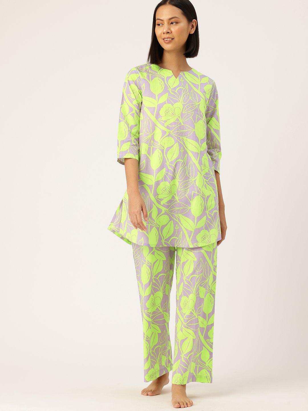 etc x fwd ETC Floral Printed Night suit-picture-36
