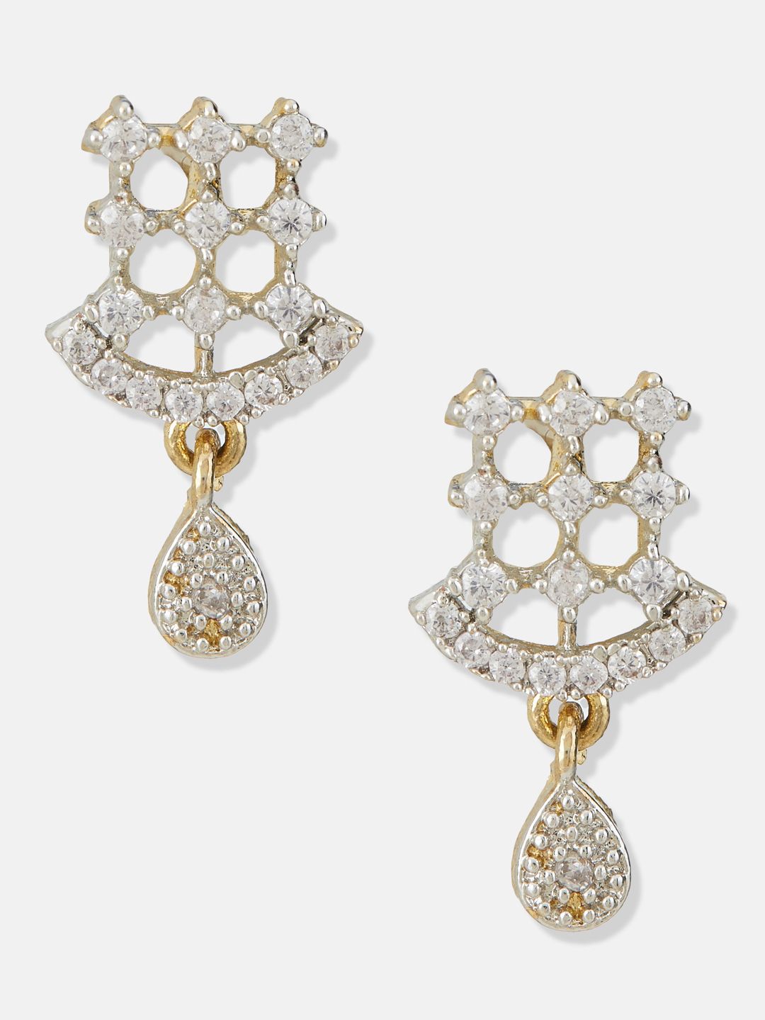 ATIBELLE Gold Plated Artificial Stones and Beads Mangalsutra