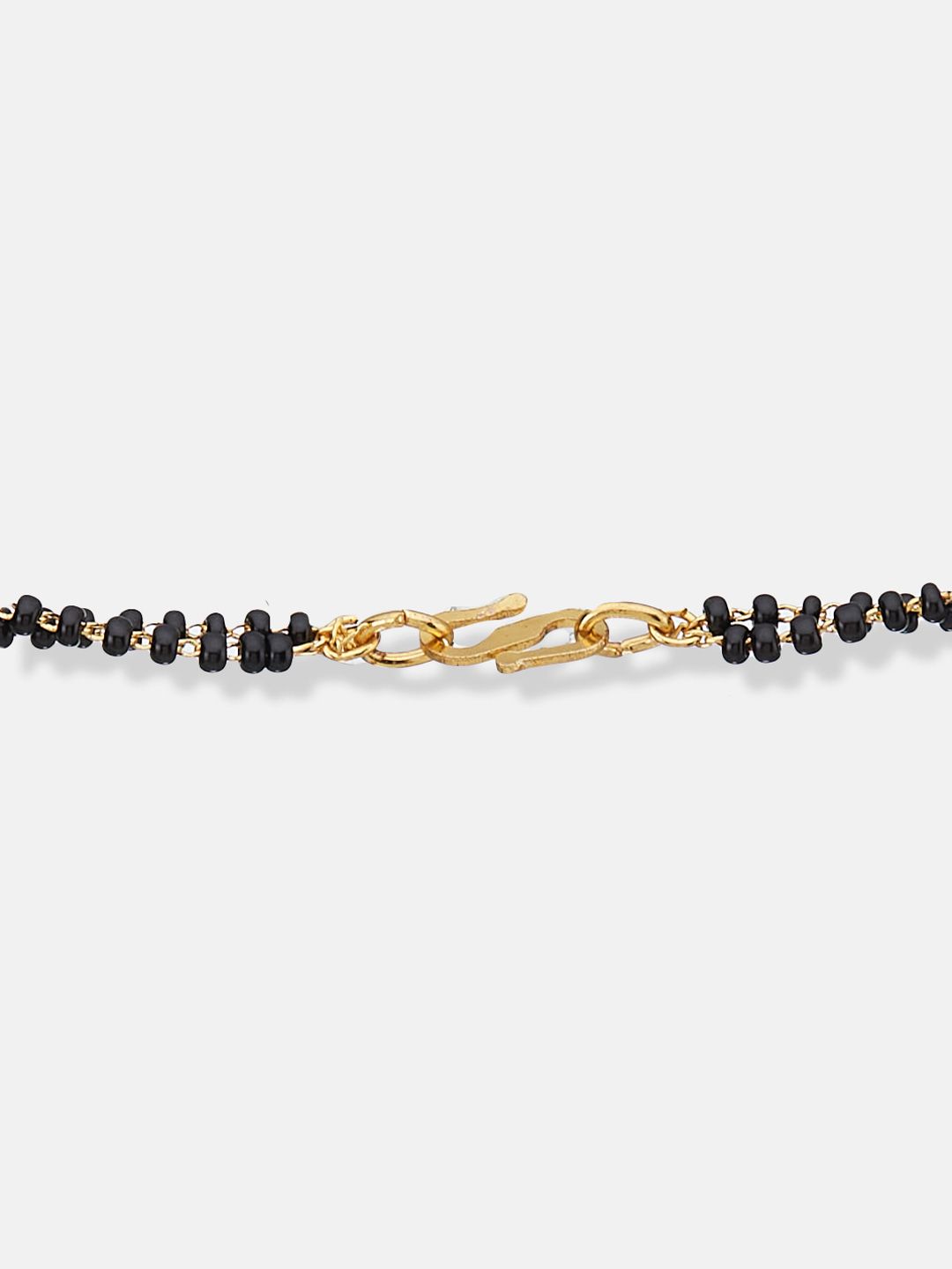 ATIBELLE Gold Plated Artificial Stones and Beads Mangalsutra
