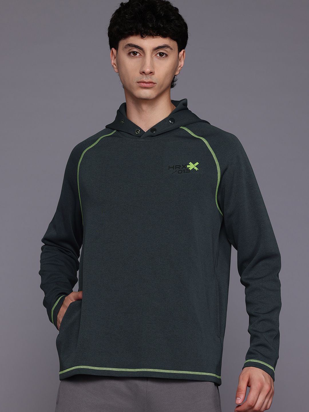 HRX by Hrithik Roshan Men Hooded Sweatshirt-picture-28