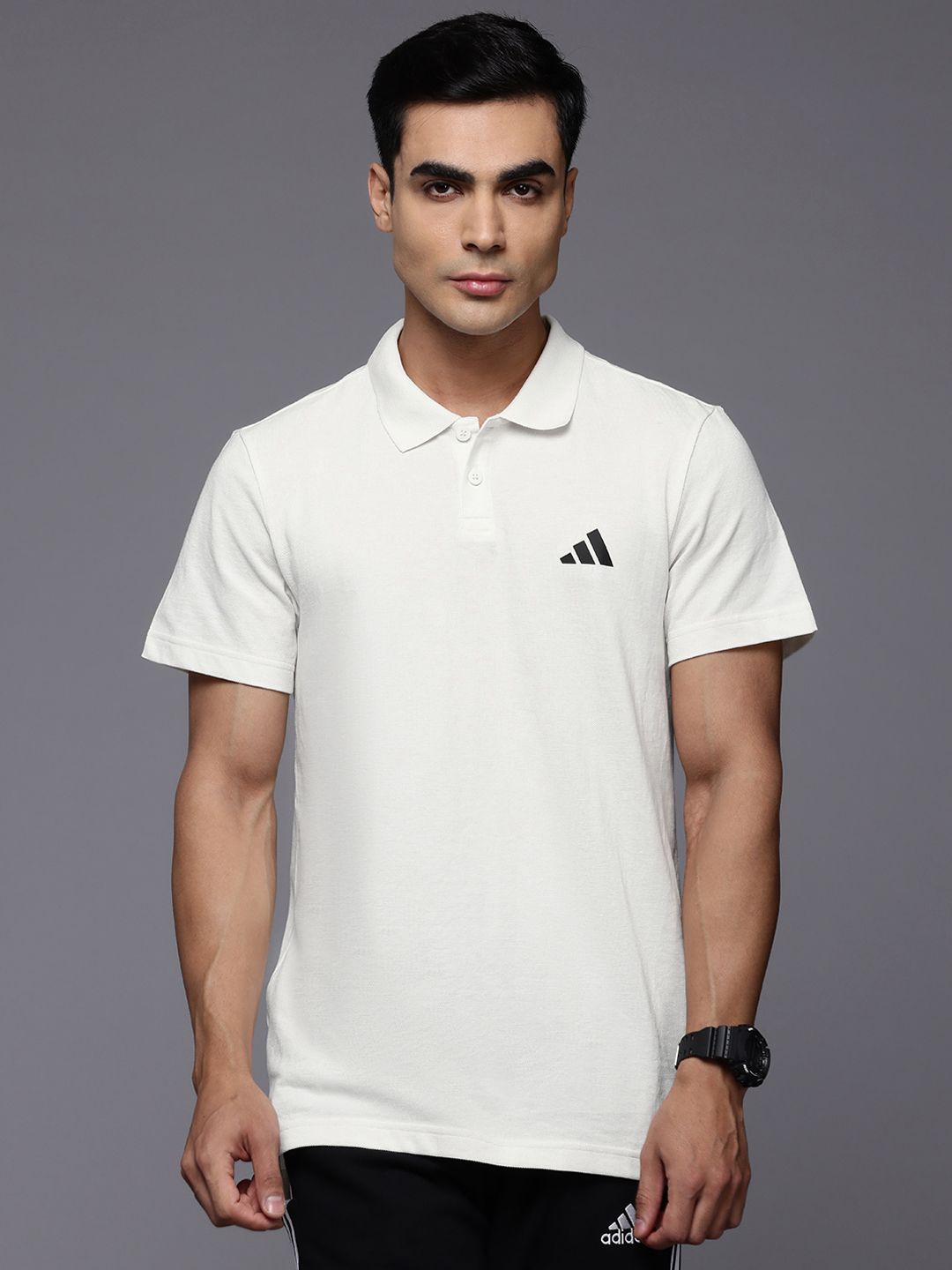 ADIDAS Polo Collar Perforated Outdoor T-shirt