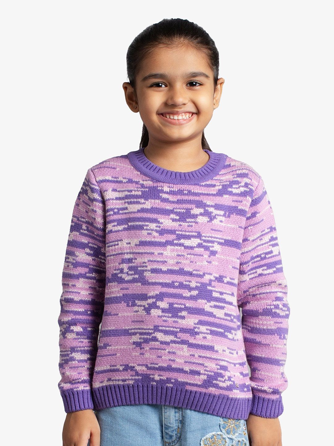 Ed-a-Mamma Girls Cable Knit Pullover-picture-21