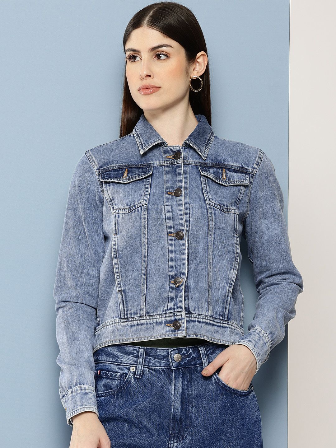 Chemistry Pure Cotton Denim Jacket