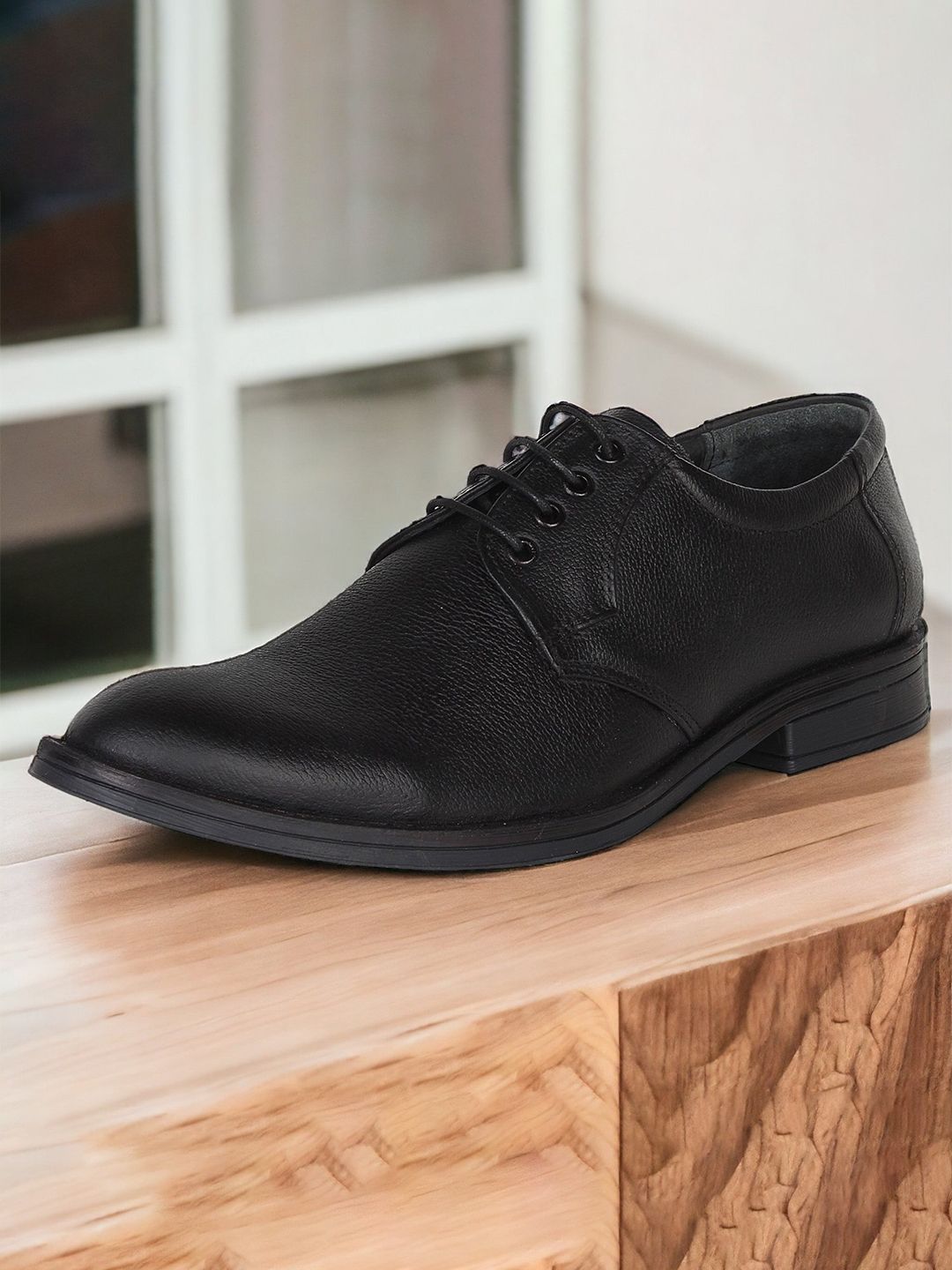 SeeandWear Men Round Toe Leather Formal Derbys-picture-22