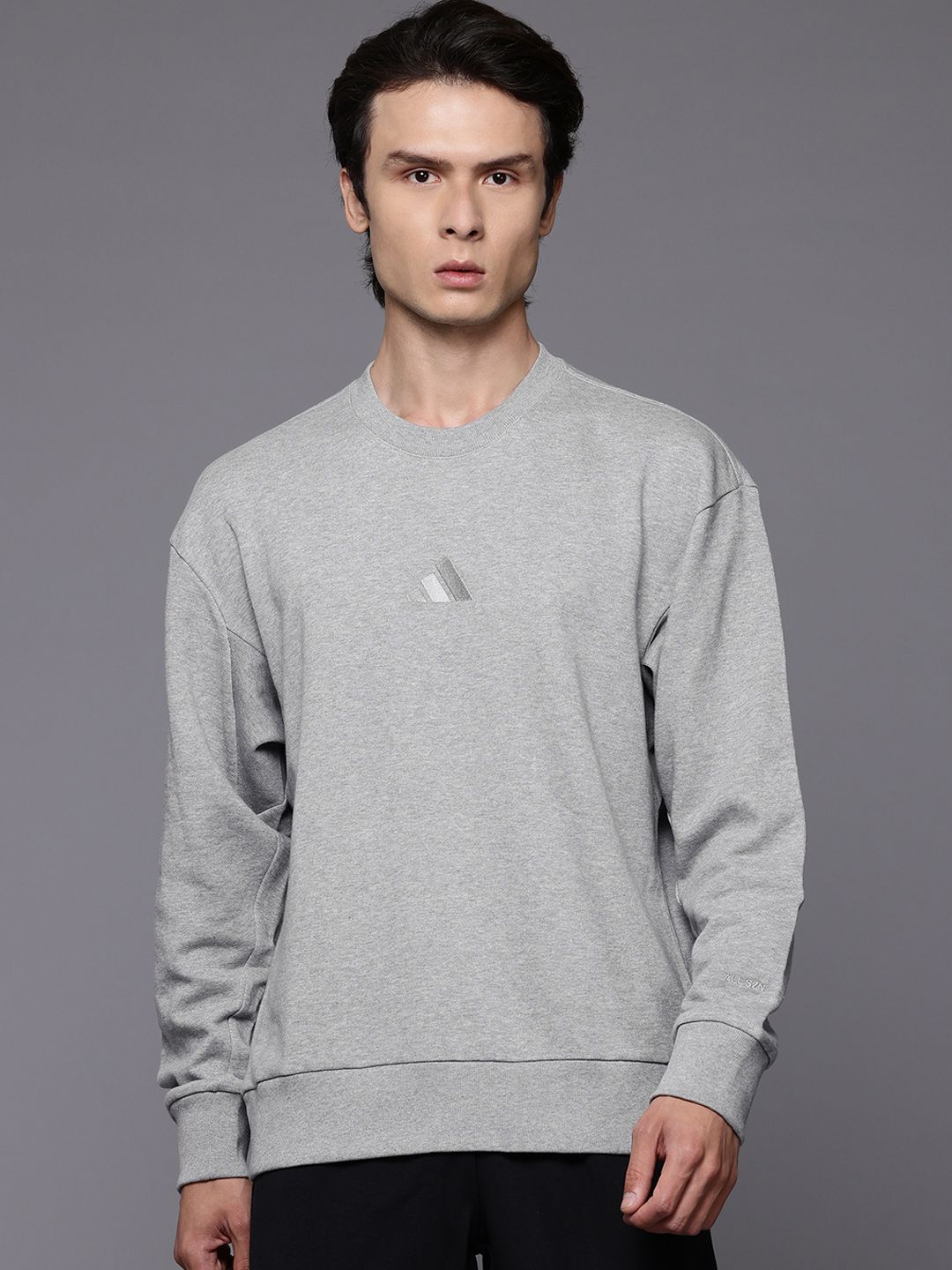 ADIDAS Embroidered Sweatshirt-image-1