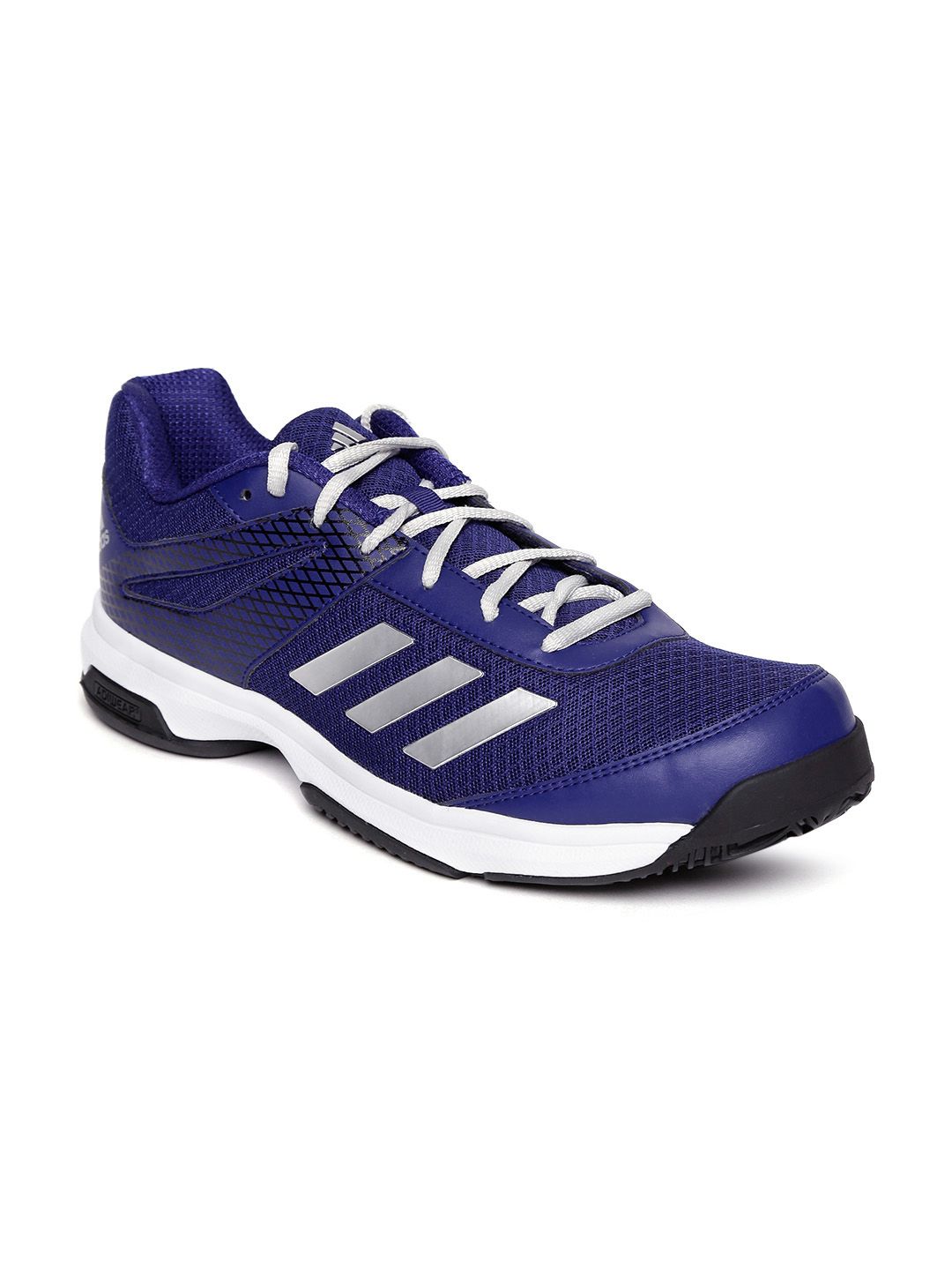 adidas navy blue tennis shoes