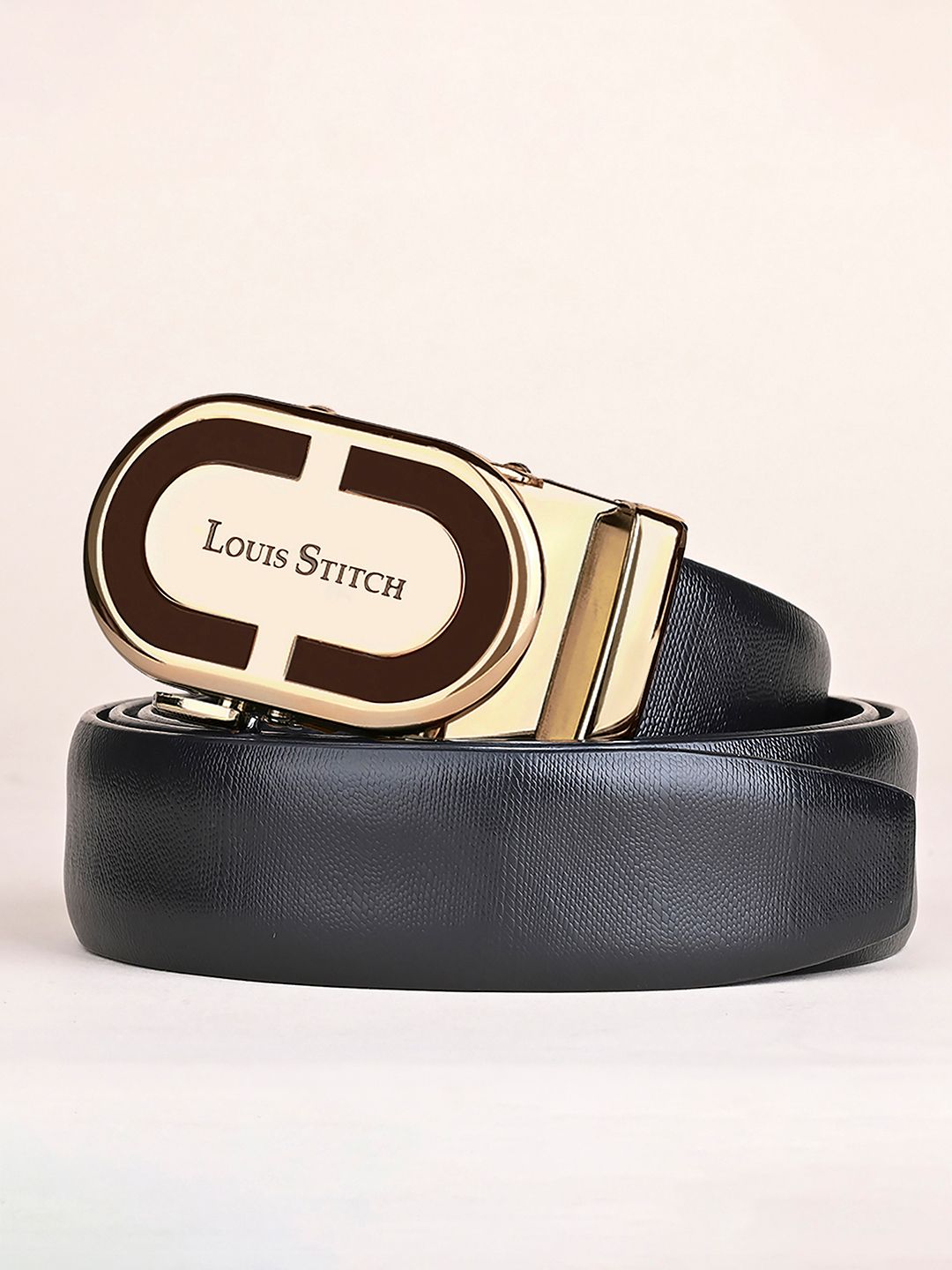LOUIS STITCH Men Premium Leather Autolock Belt-image-12
