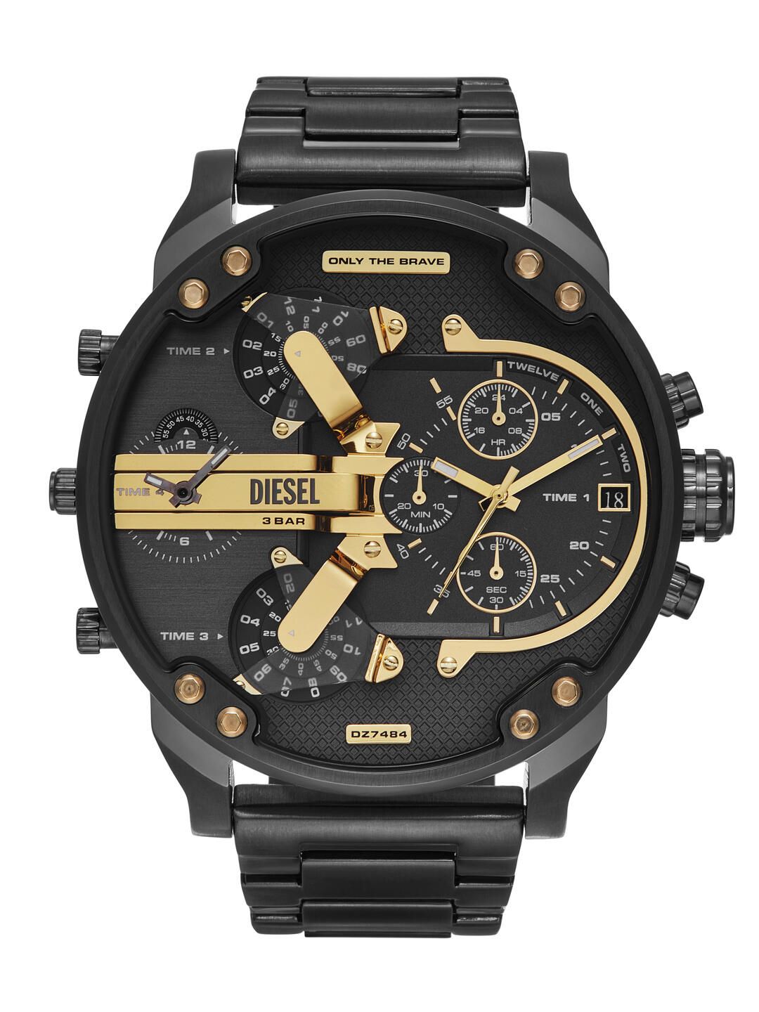 DIESEL Men Mr. Daddy Bracelet Style Analogue Chronograph Watch DZ7484-picture-33