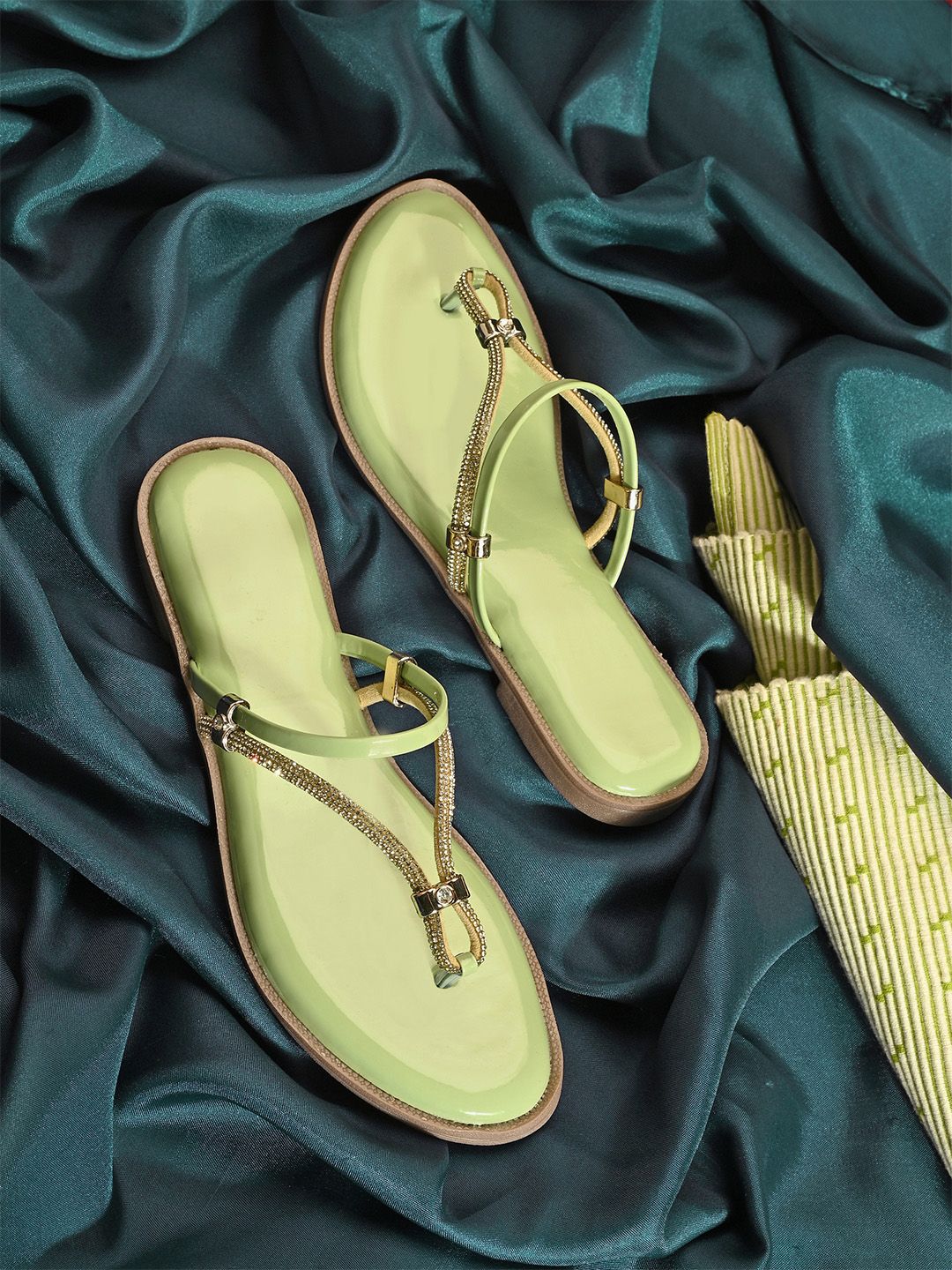 KARADDI Women T-Strap Flats with Bows-picture-35