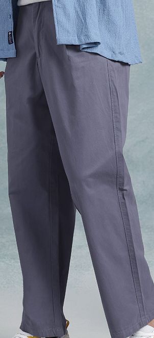 Buy The Roadster Life Co. Men Pleated Pure Cotton Relaxed Fit Chinos ...