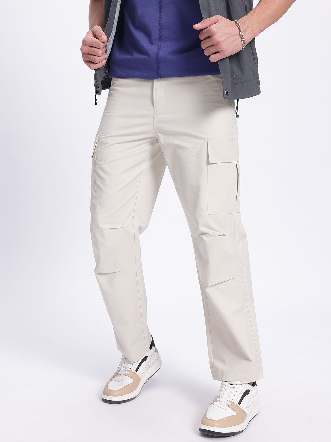 glitchez Men Street Ready Cargo-Style Trouser-picture-24