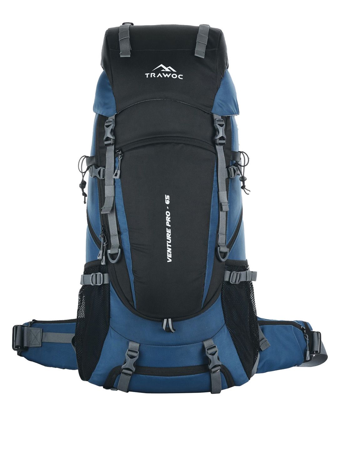 TRAWOC Venture pro 65 Litres Colourblocked Travel Rucksacks-picture-24
