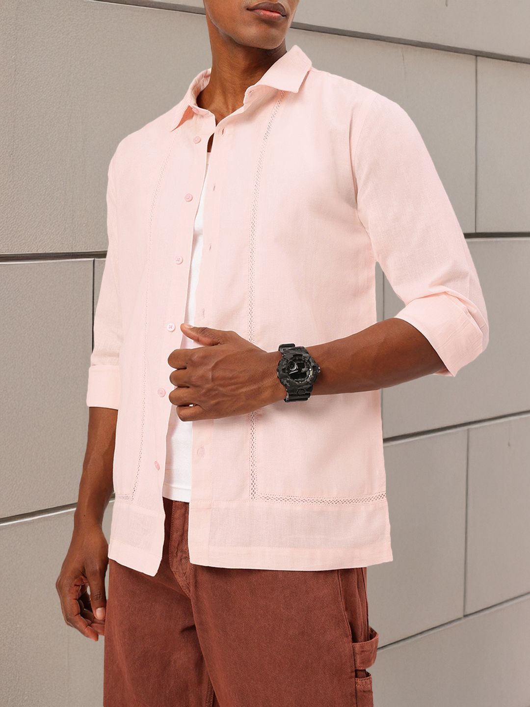 Kook N Keech Refined Revival Embroidered Detail Shirt-picture-15