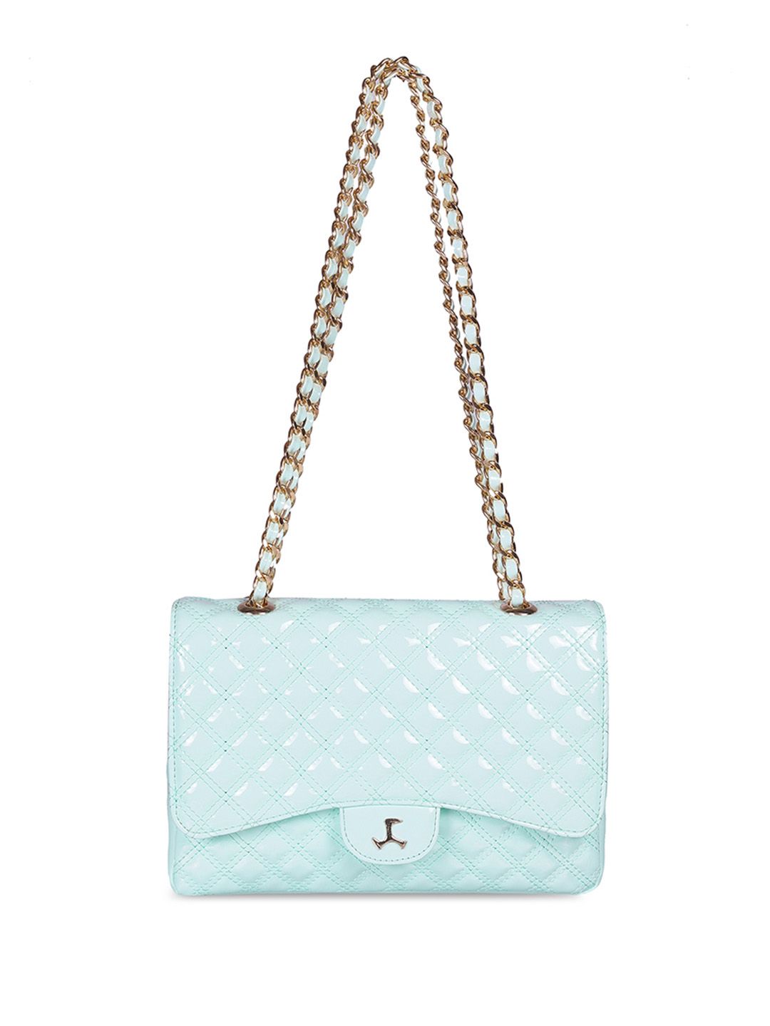 Mochi Women Self Design Structured Sling Bag With Quilted-picture-20