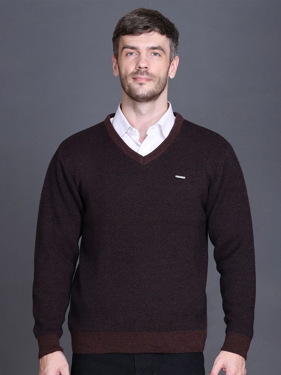GODFREY V Neck Full Sleeve Sweater-picture-38