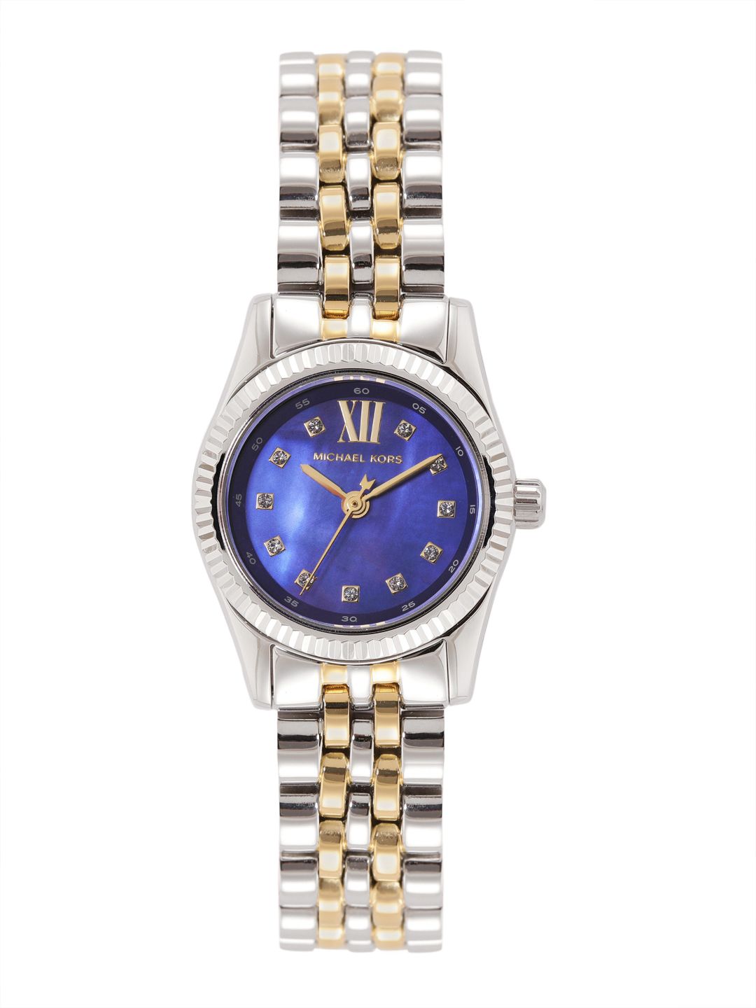 Michael Kors Women Lexington Embellished Bracelet Style Analogue Watch MK4865-image-15