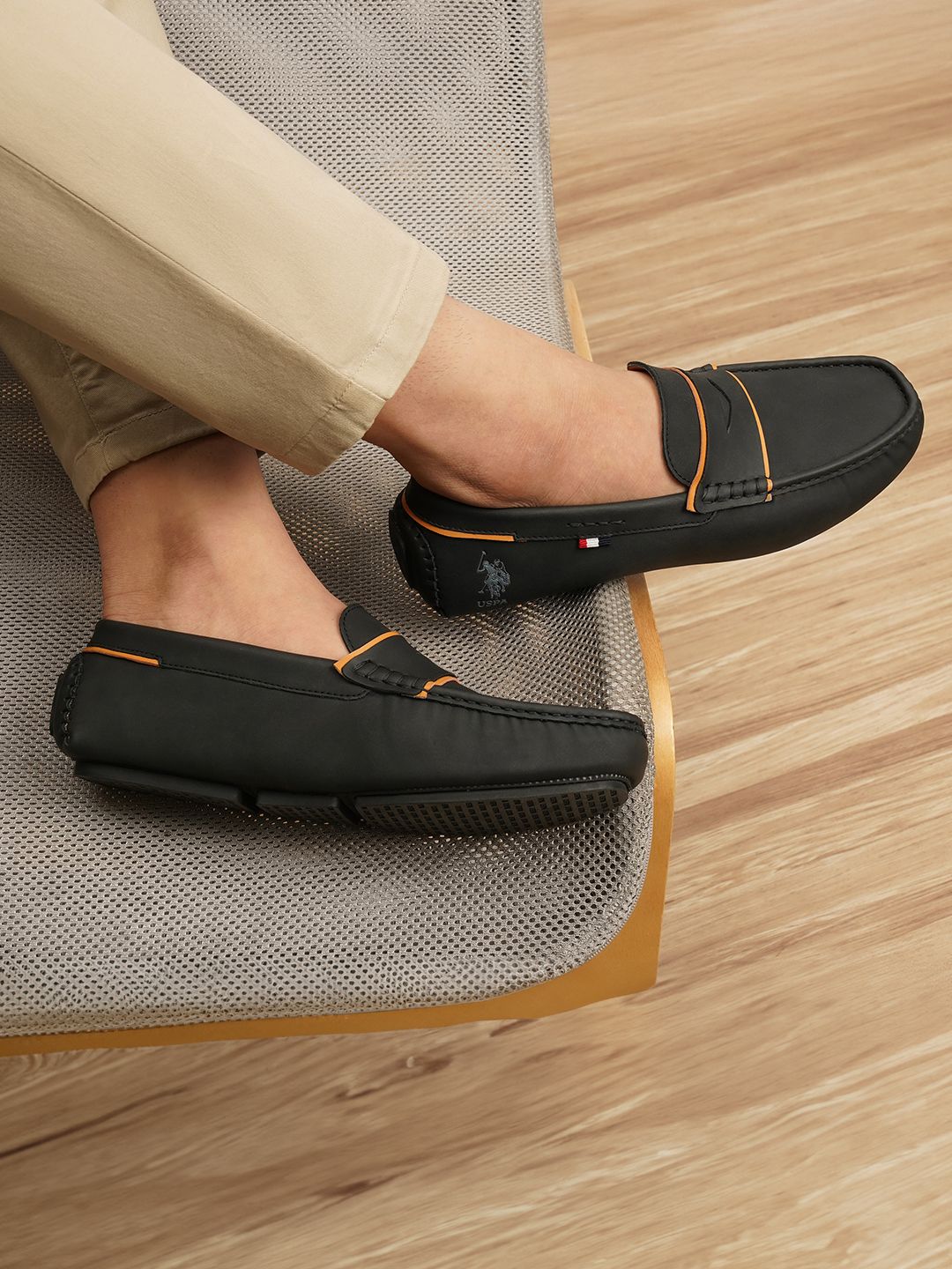 U.S. Polo Assn. Men Solid PU Loafers-image-17