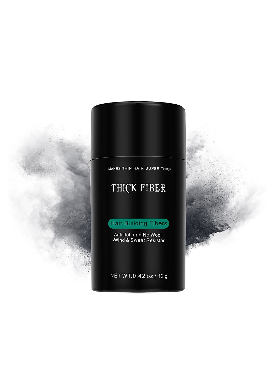 Thick Fiber Anti Itch Hair Building Fibers 12g - Black-picture-35
