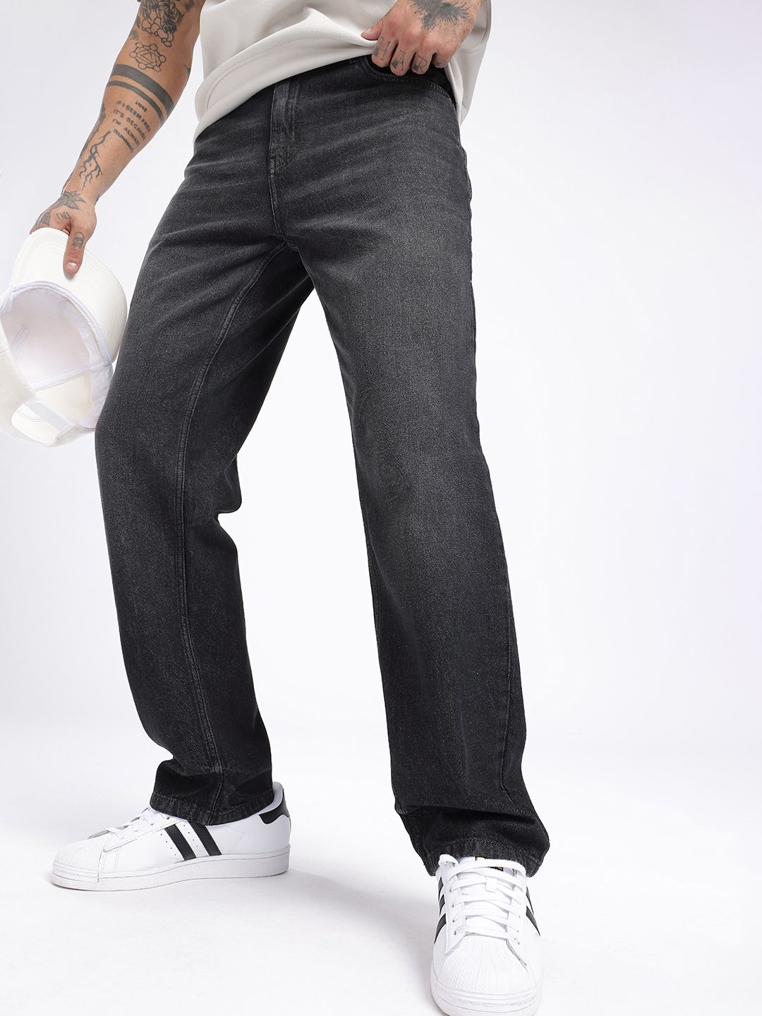 glitchez Men Cool Vibe Straight Fit Light Fade Jeans-picture-33