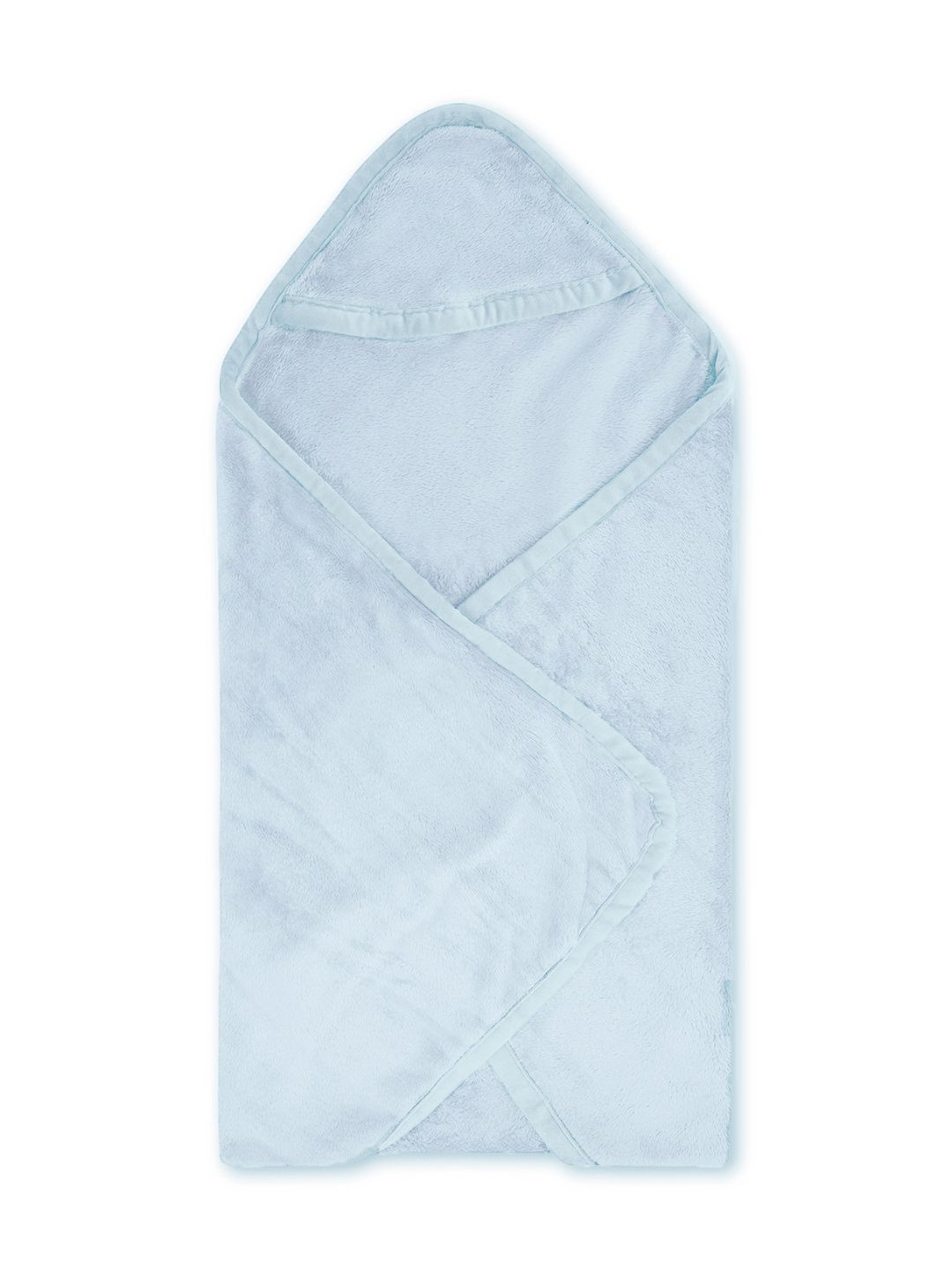 haus & kinder haus & kinder Blue 450 GSM Flannel Single Bed Blanket