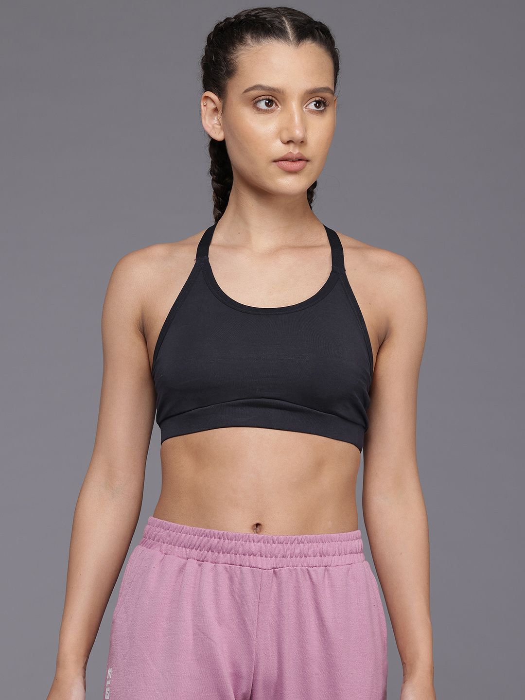 HRX by Hrithik Roshan Bra Full Coverage Lightly Padded Yoga Bra-picture-40