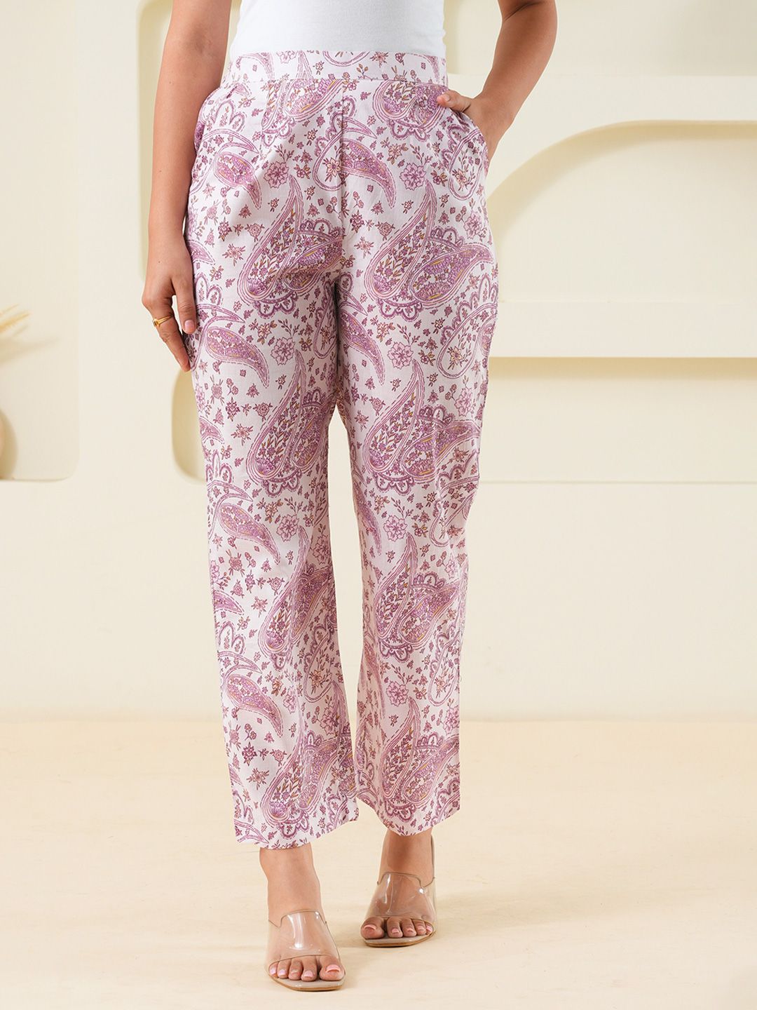 GULABOSITABO Women Ethnic Motifs Printed Original Cotton Trouser-picture-22