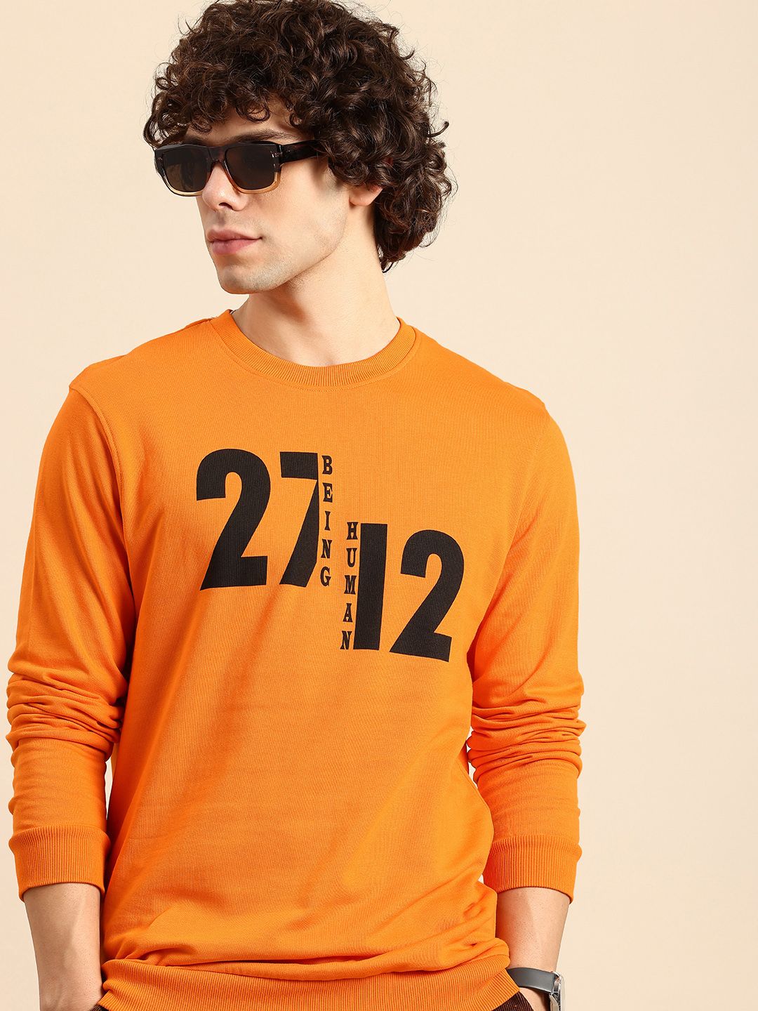 Being Human Printed Pure Cotton Sweatshirt-picture-16