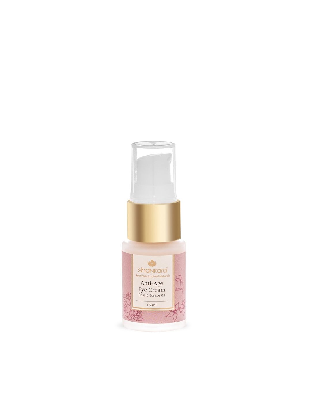 Shankara Anti-Age Eye Cream With Rose & Borage Oil - 15 ml-image-10