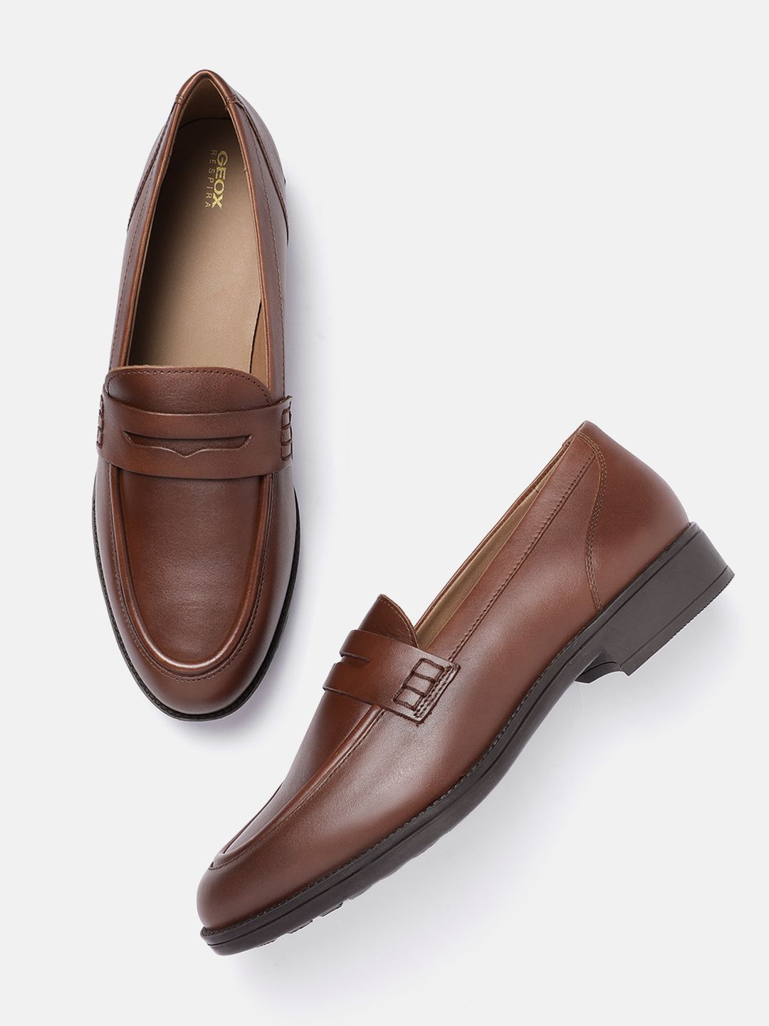 Geox Women Leather Loafers-picture-36