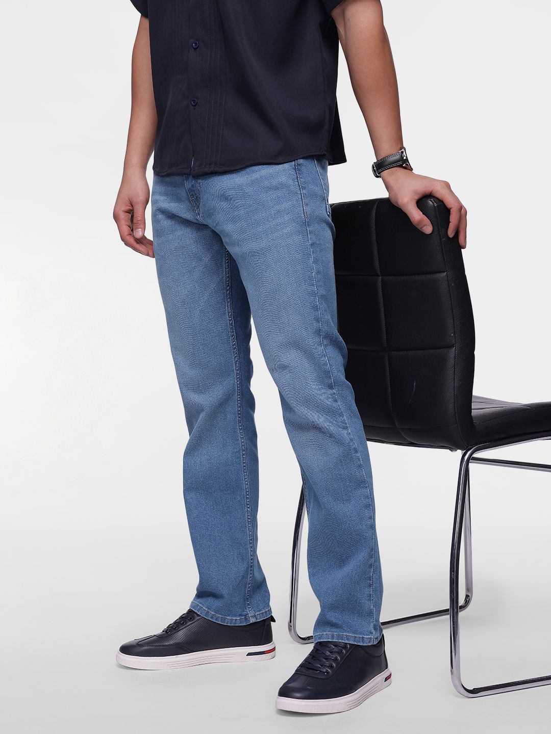 French Connection Men Light Fade Stretchable Jeans-picture-31