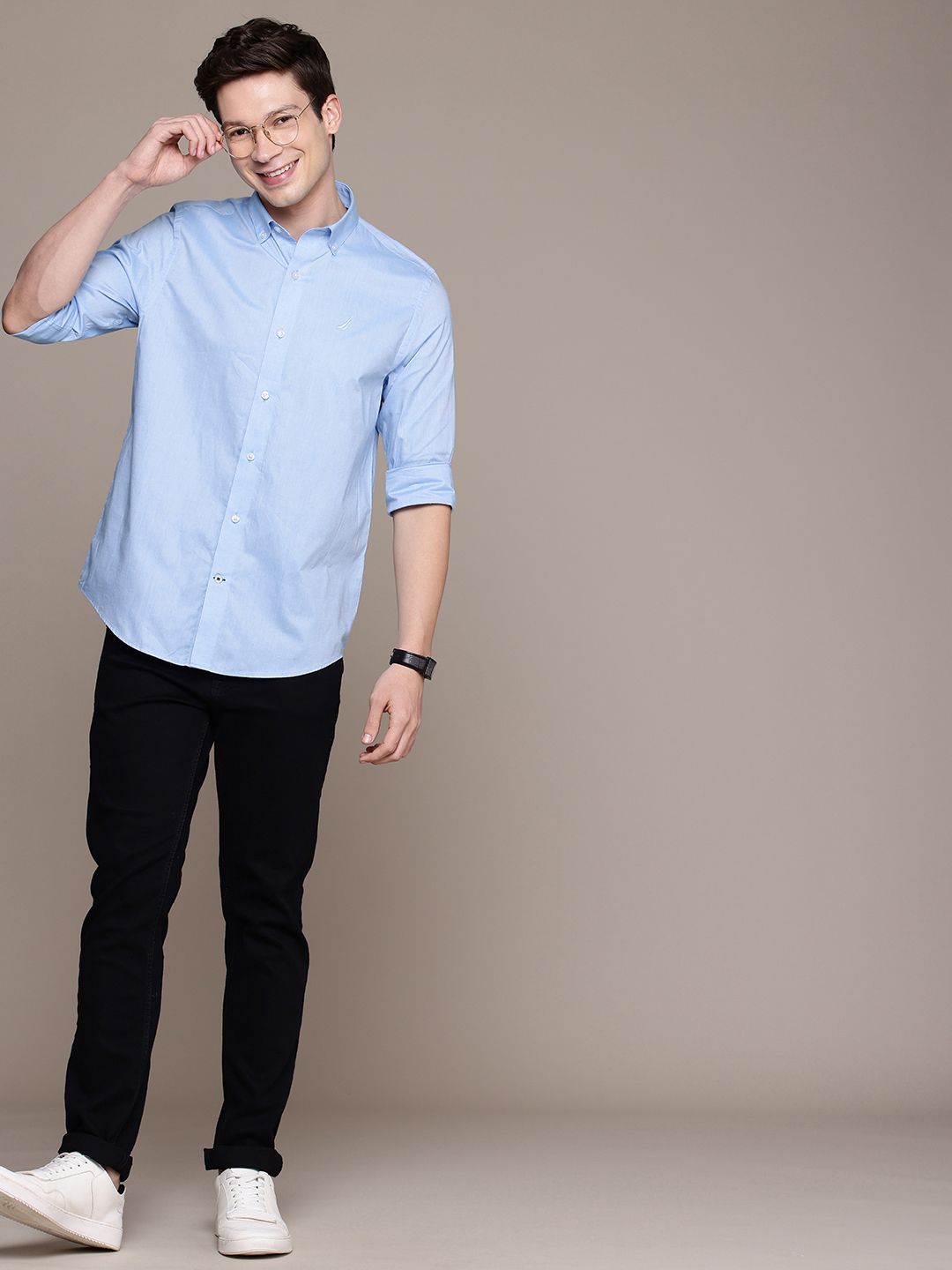 Nautica Men Premium Slim Fit Casual Shirt-picture-35