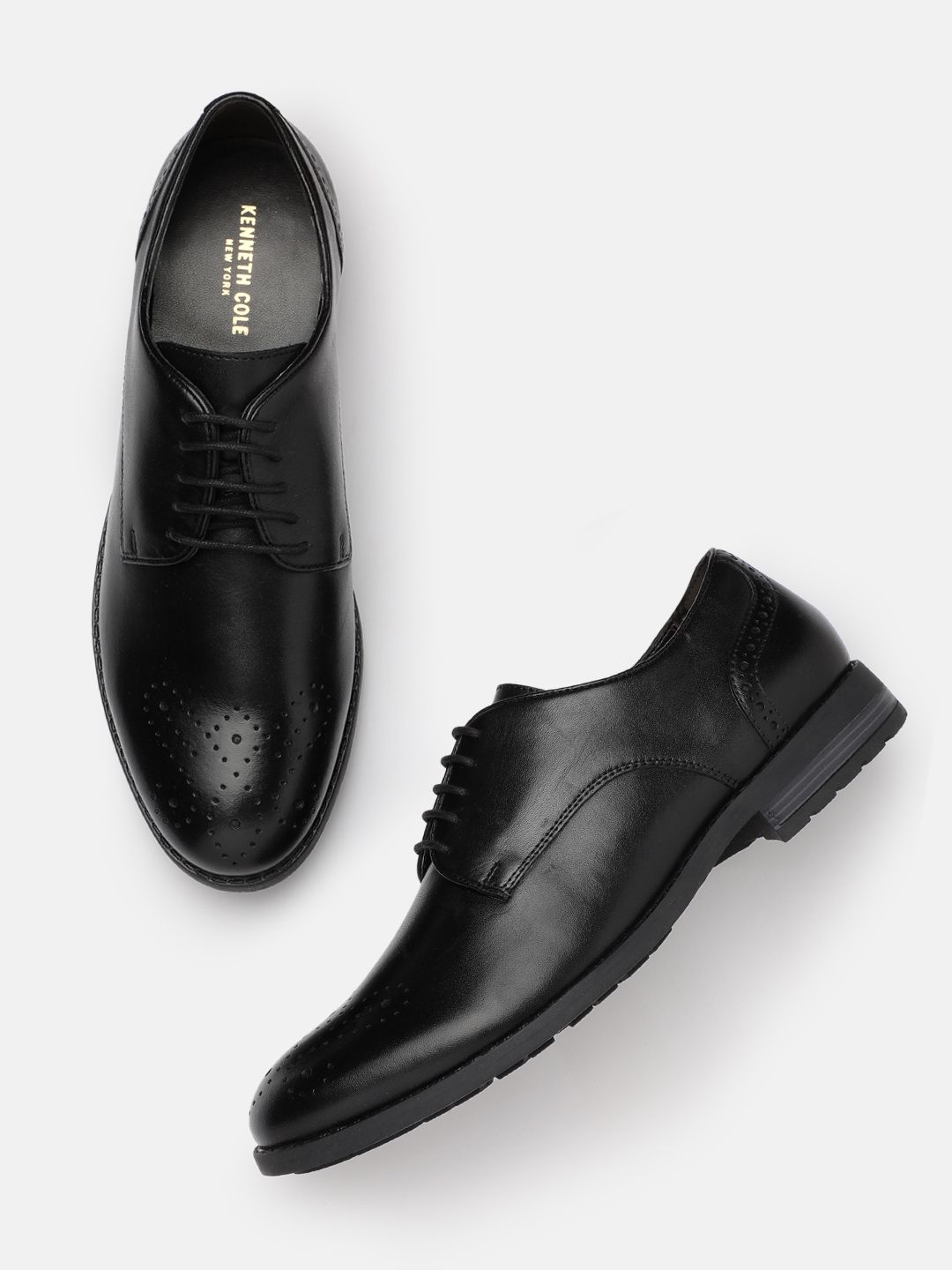 Kenneth Cole Men Perforated Formal Derbys-image-36