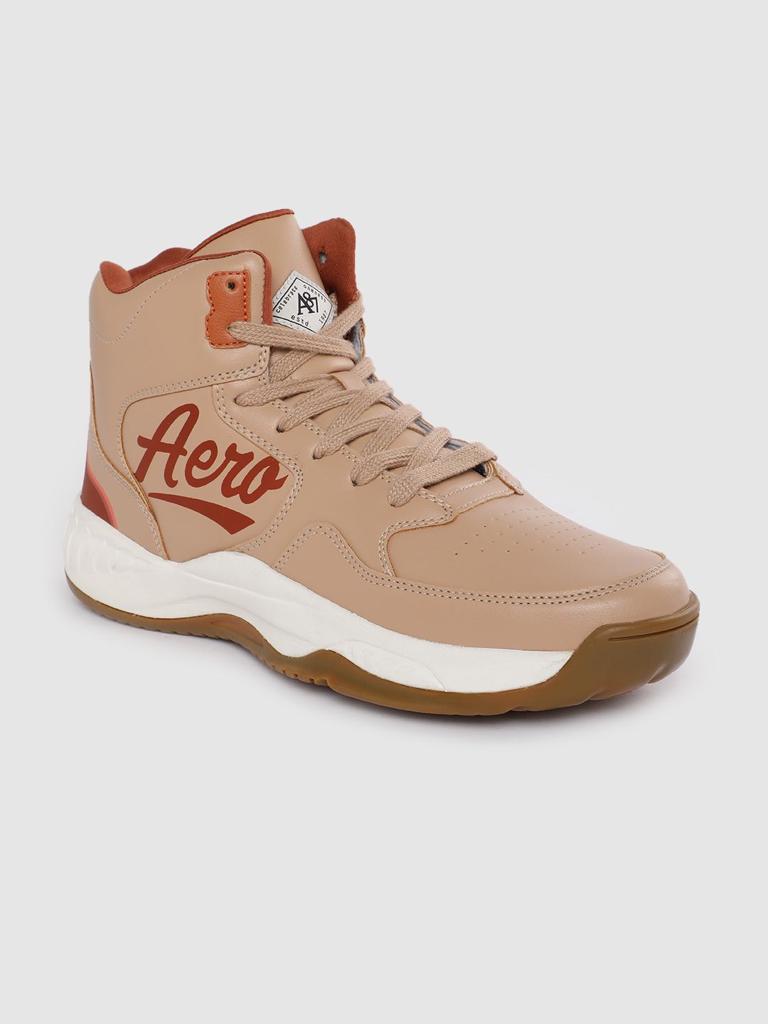 Aeropostale Men Perforated Mid-Top Sneakers-picture-31